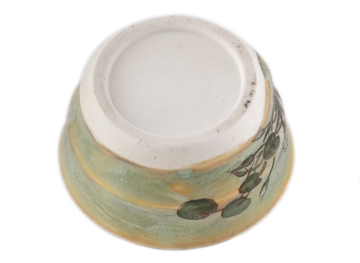 Cup # 35302, wood firing/ceramic/hand painting, 62 ml.