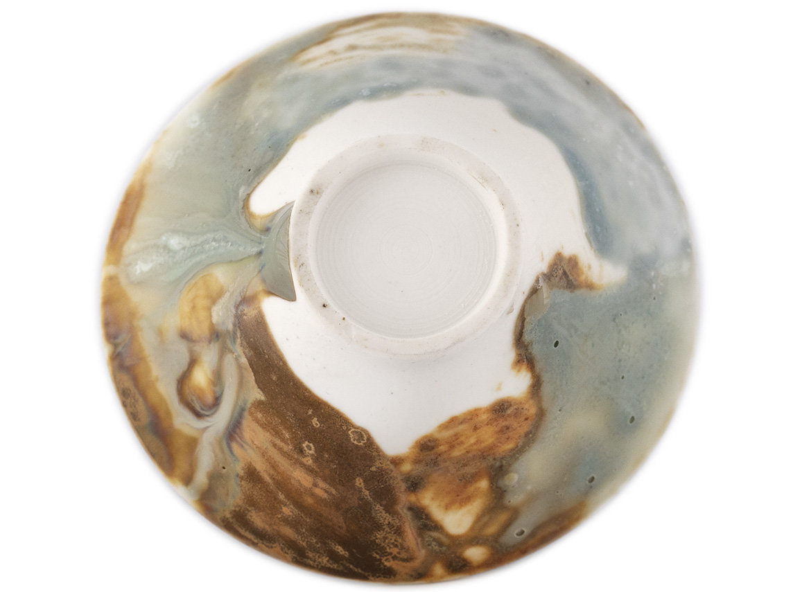 Cup # 35307, wood firing/ceramic/hand painting, 40 ml.