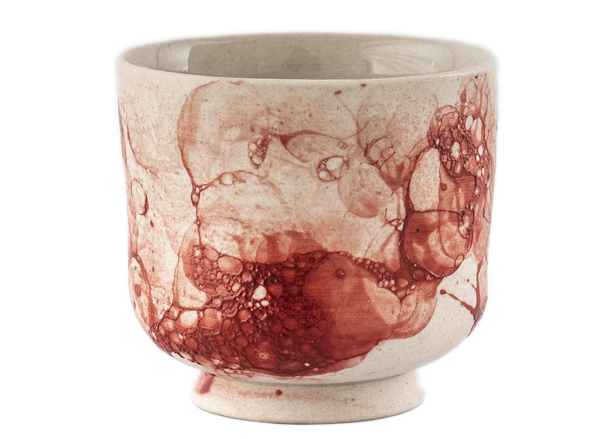 Cup # 35324, wood firing/ceramic/hand painting, 112 ml.