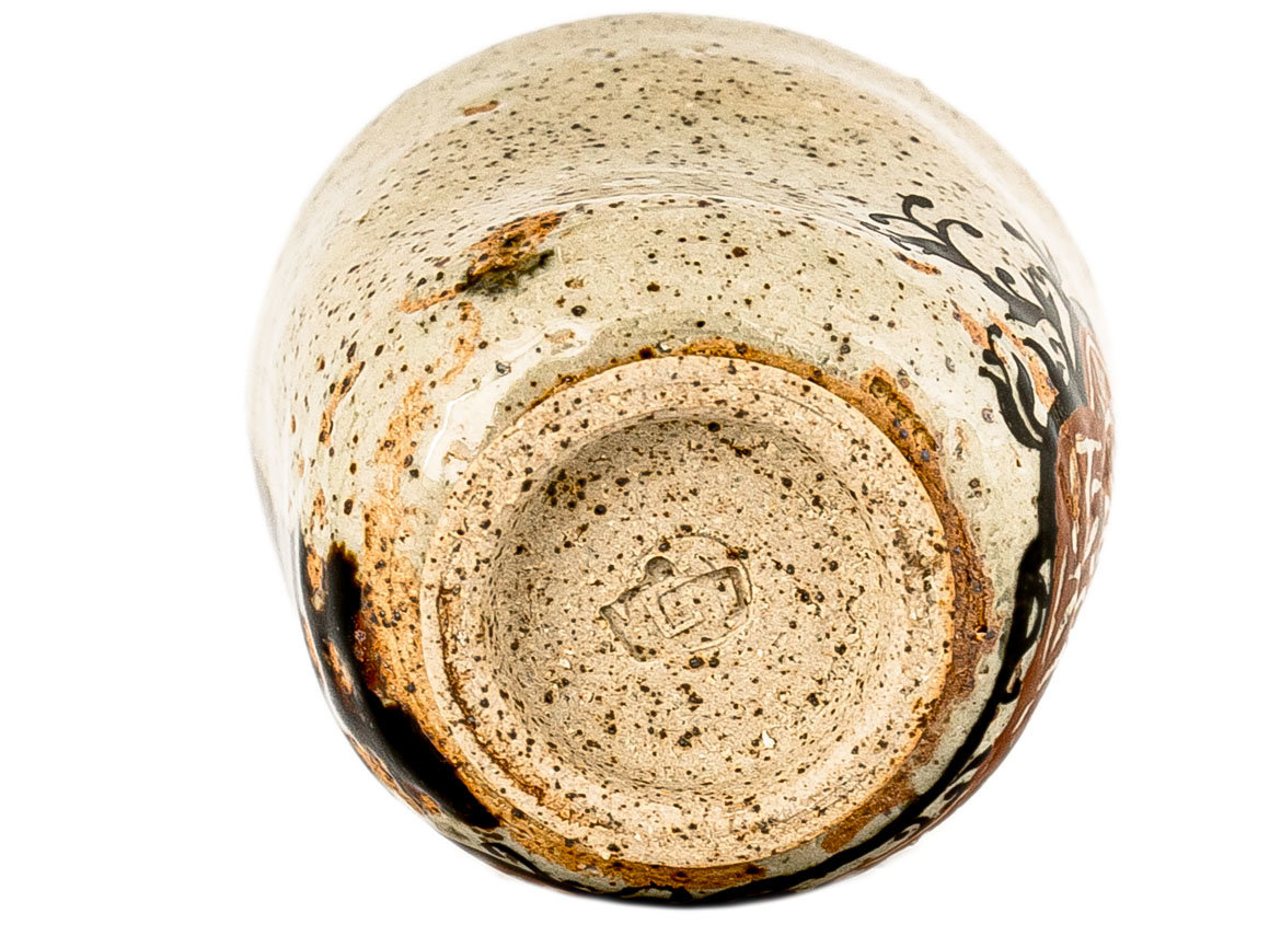Cup # 35327, wood firing/ceramic/hand painting, 104 ml.