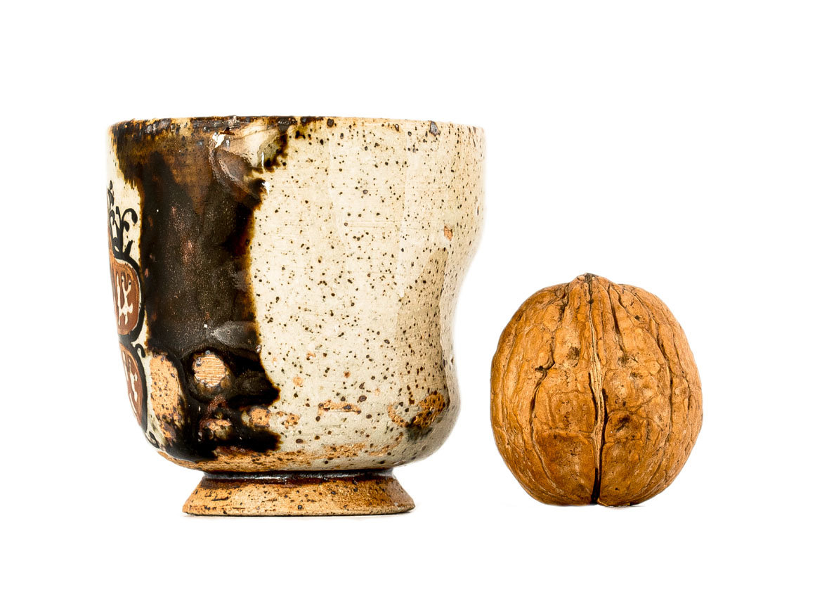 Cup # 35327, wood firing/ceramic/hand painting, 104 ml.