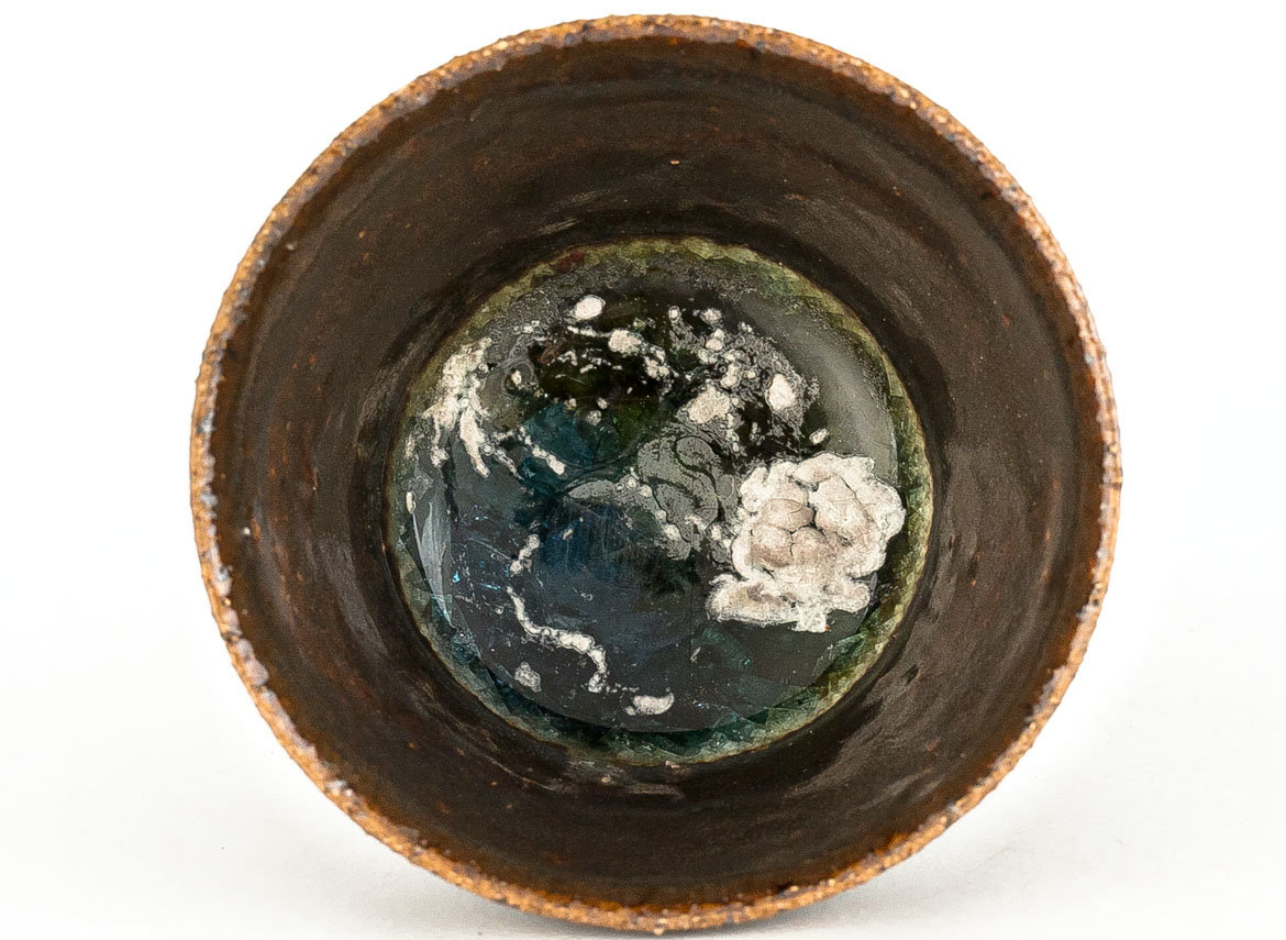 Cup # 35338, wood firing/ceramic/hand painting, 74 ml.