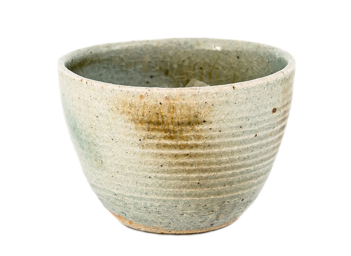 Cup # 35347, wood firing/ceramic/hand painting, 122 ml.