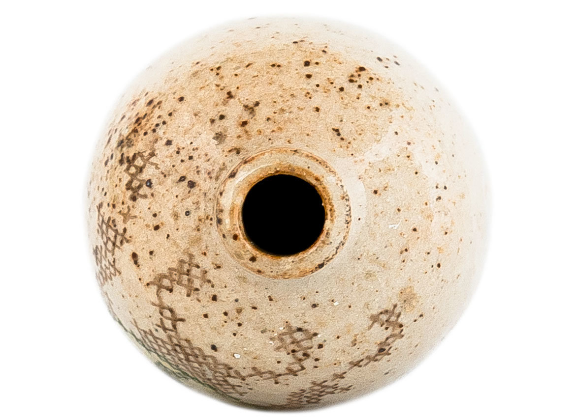 Vase # 35379, wood firing/ceramic/hand painting