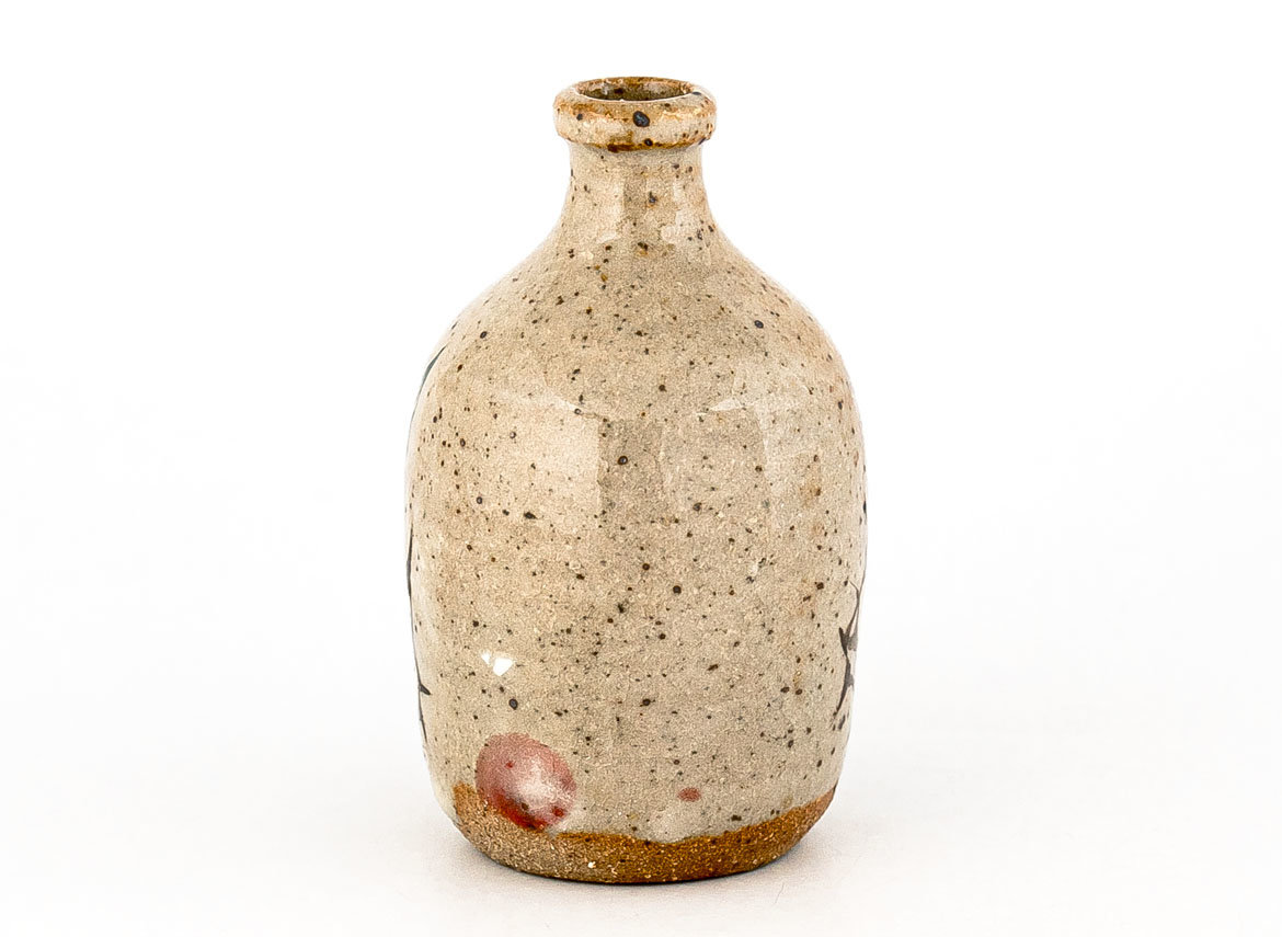 Vase # 35386, wood firing/ceramic/hand painting