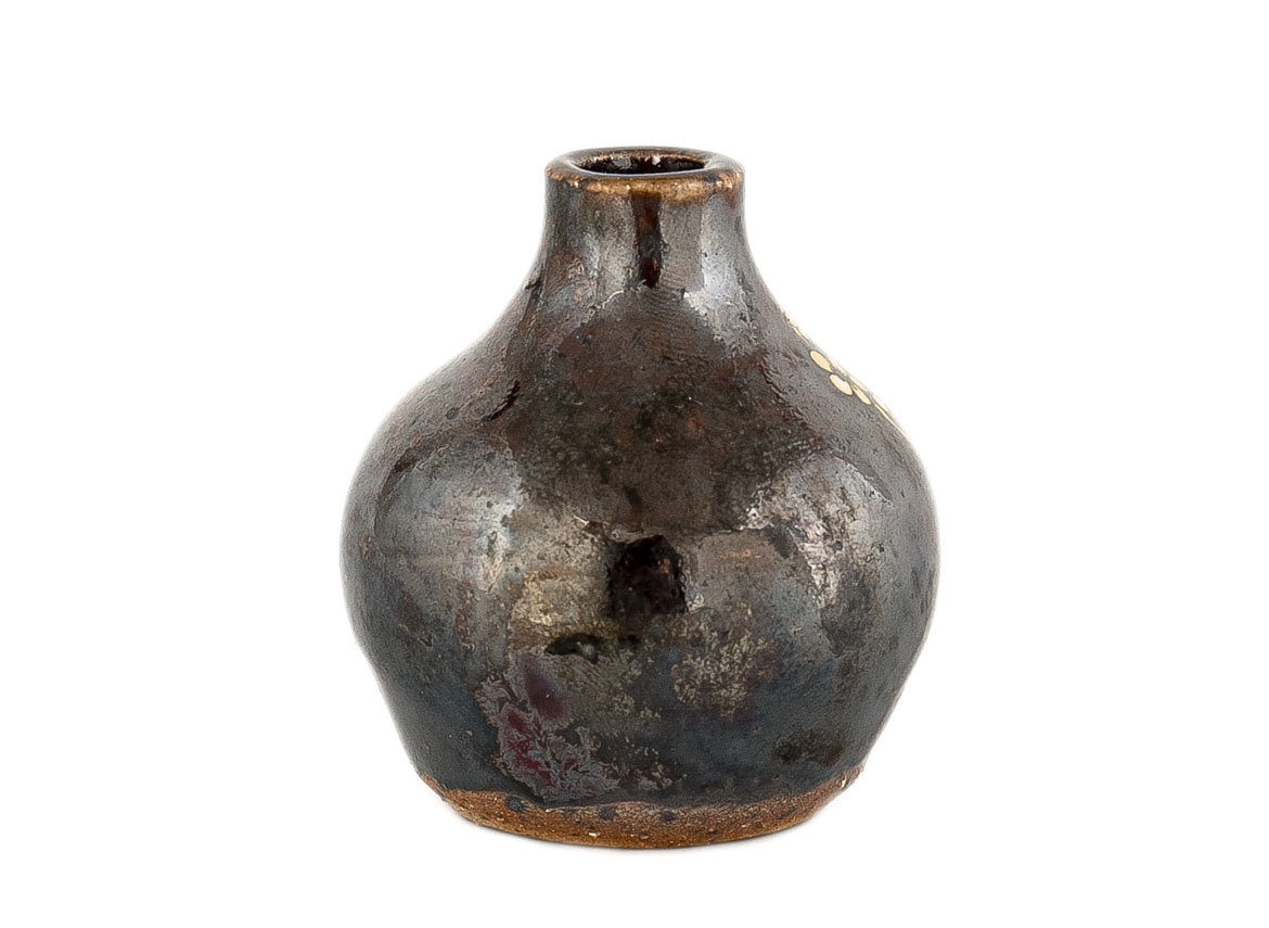 Vase # 35387, wood firing/ceramic/hand painting