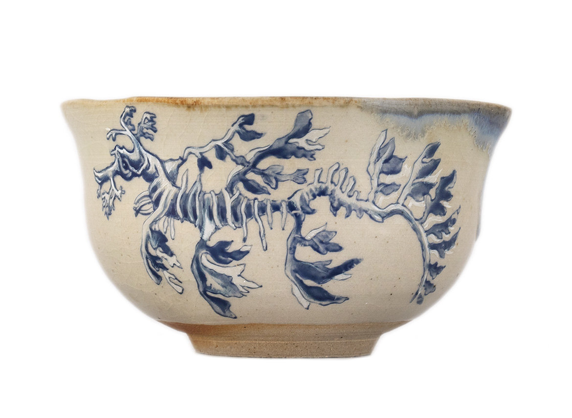 Cup # 35405, wood firing/ceramic/hand painting, 152 ml.