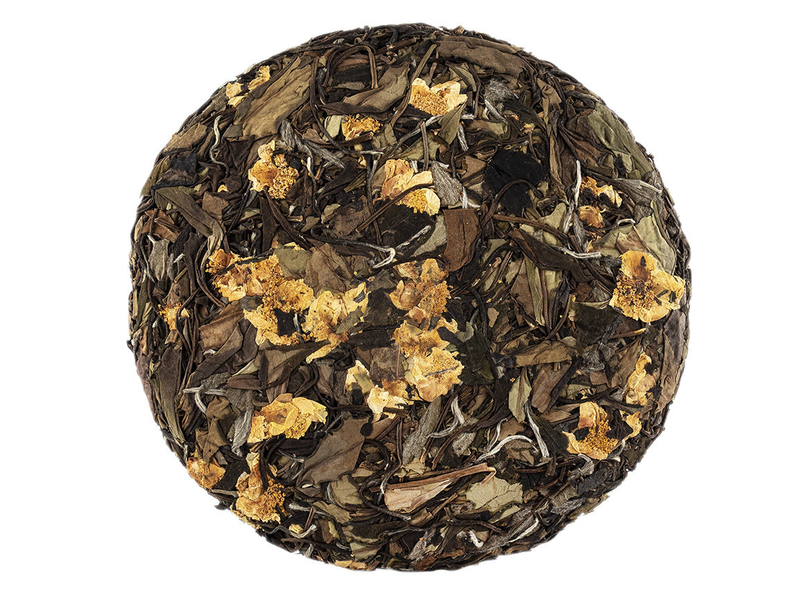 Хуа Бай Ча (белый чай из Фудина с чайными цветами), 345 г