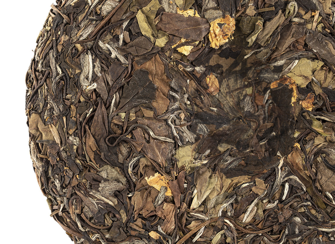 Хуа Бай Ча (белый чай из Фудина с чайными цветами), 345 г