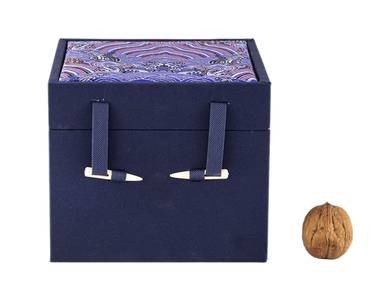 Gift box for teapots # 35430, Wood/Fabric