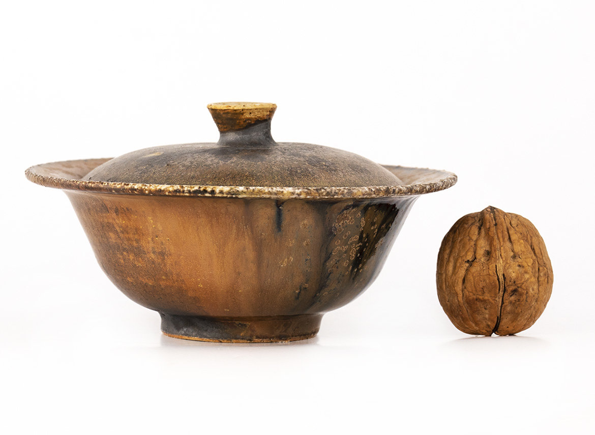 Gaiwan # 35496, wood firing/ceramic, 180 ml.