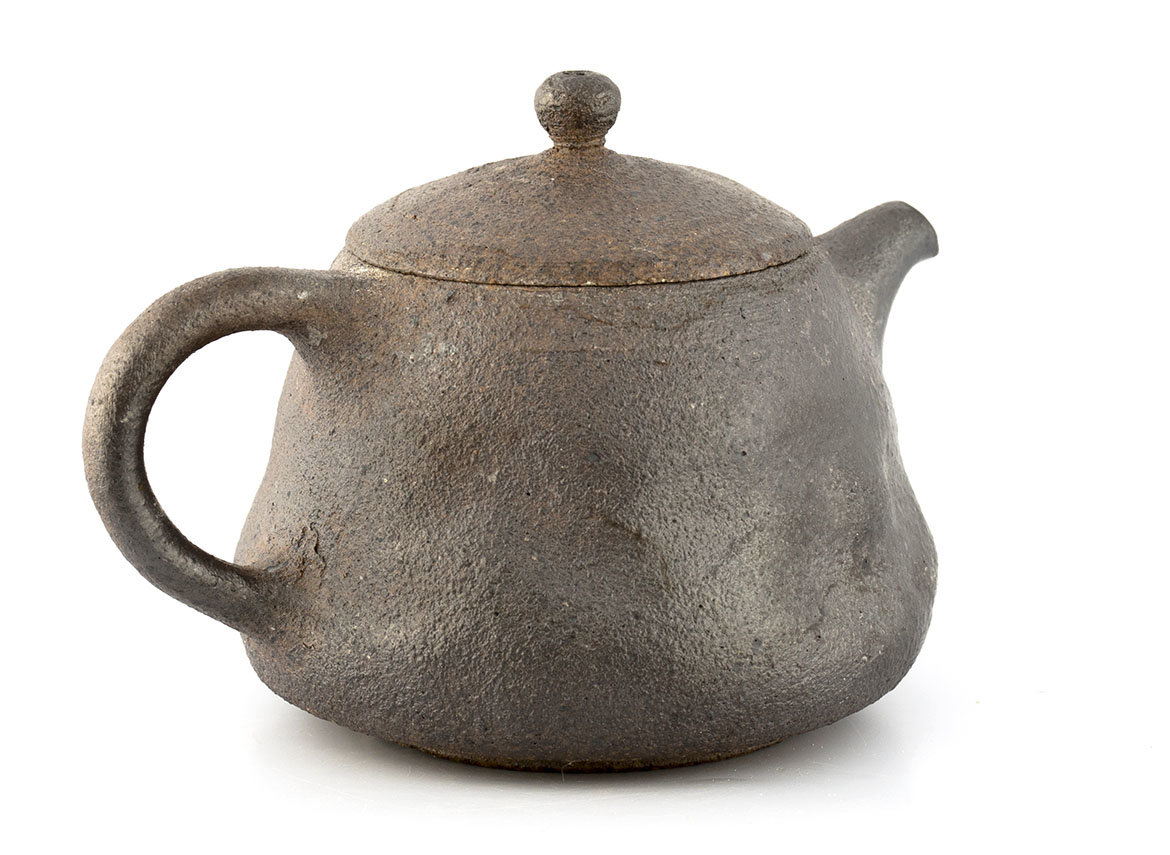 Teapot # 35609, wood firing/ceramic, 210 ml.