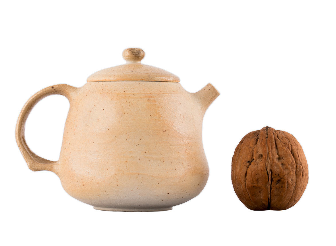 Teapot # 35610, wood firing/ceramic, 112 ml.