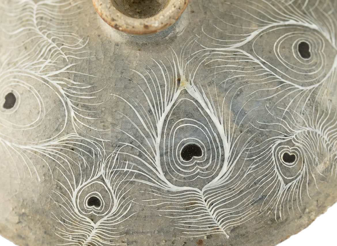 Гайвань # 35619, дровяной обжиг/керамика/ручная роспись, 75 мл.