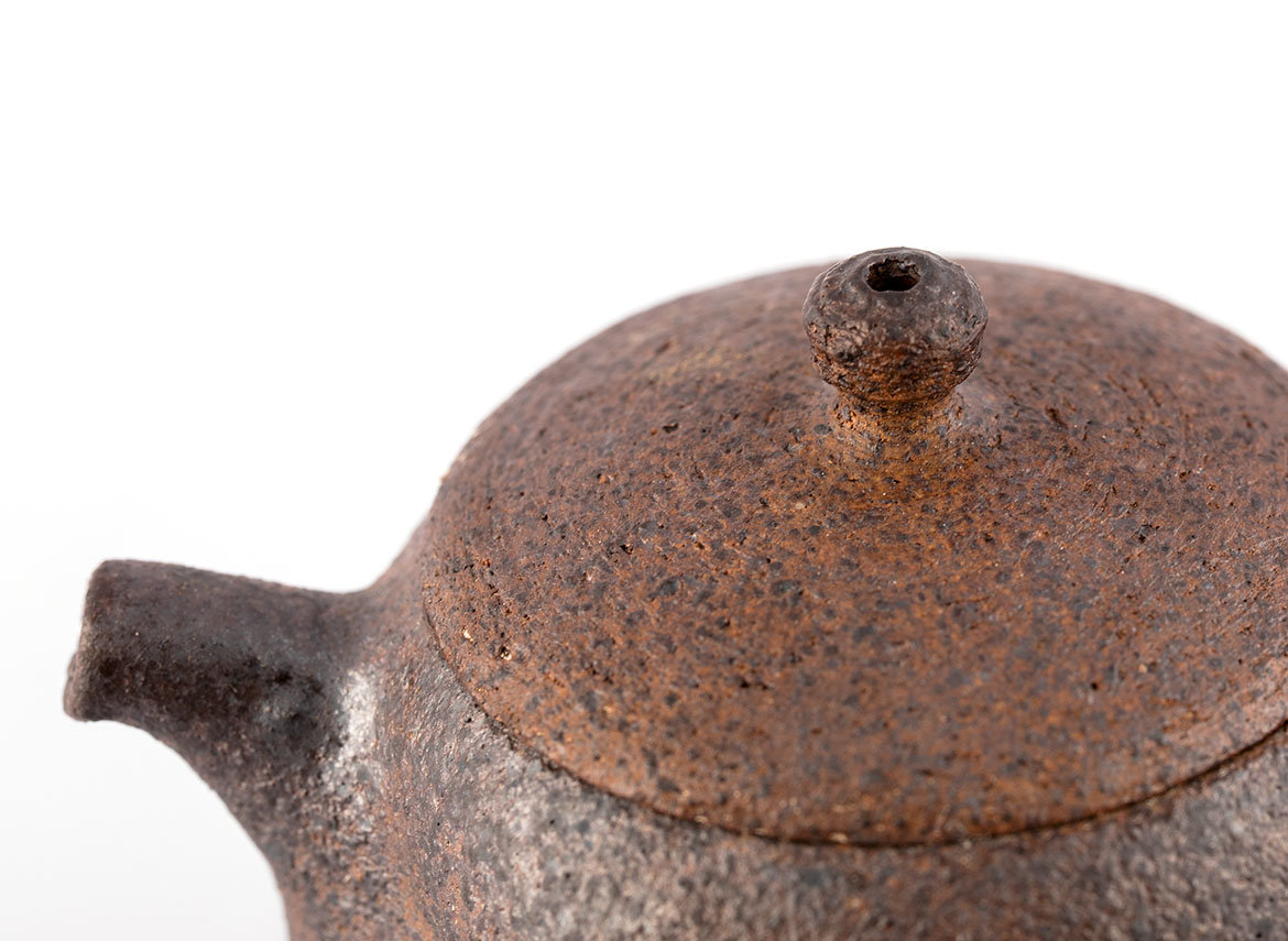 Чайник # 35844, дровяной обжиг/керамика, 90 мл.