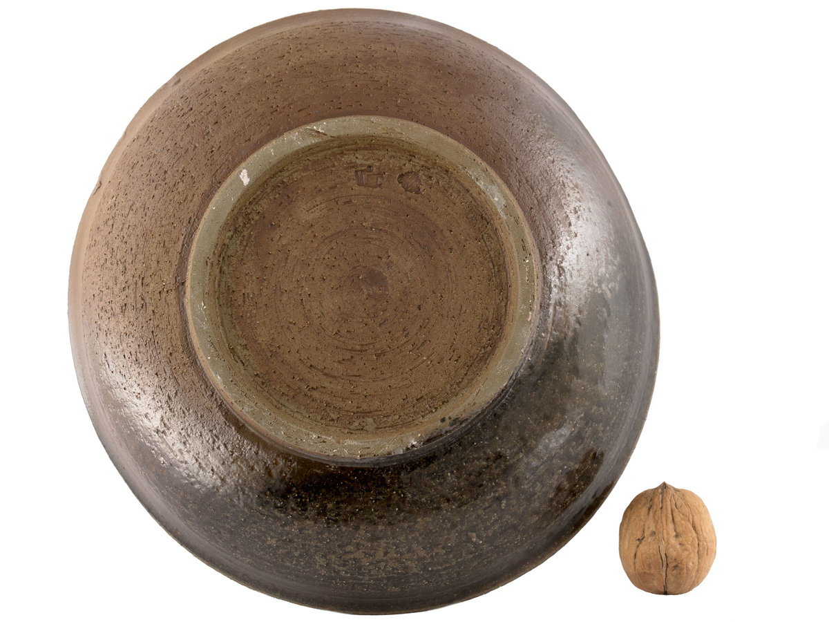 Тарелка столовая # 36000, дровяной обжиг/керамика