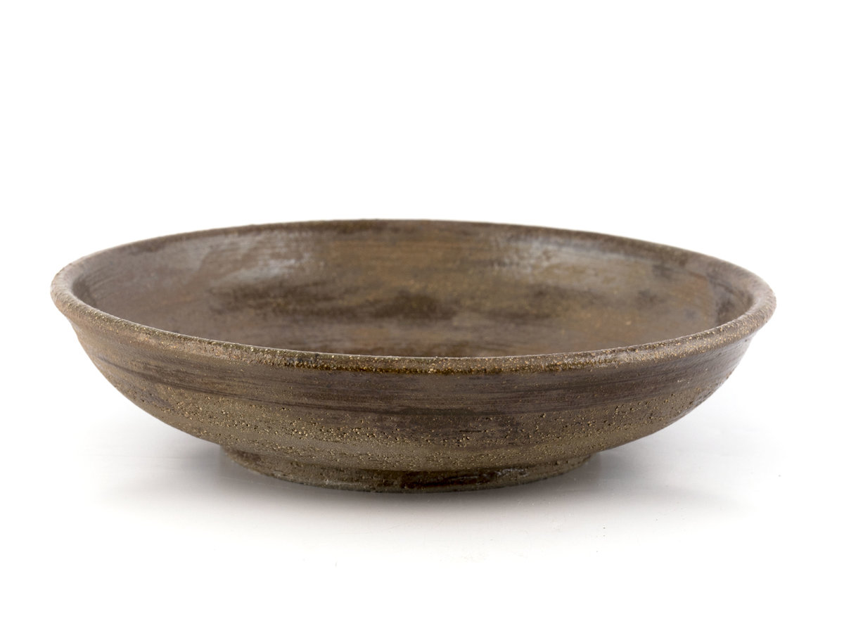 Тарелка столовая # 36001, дровяной обжиг/керамика