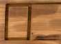 Author's handmade tea tray # 36084, wood