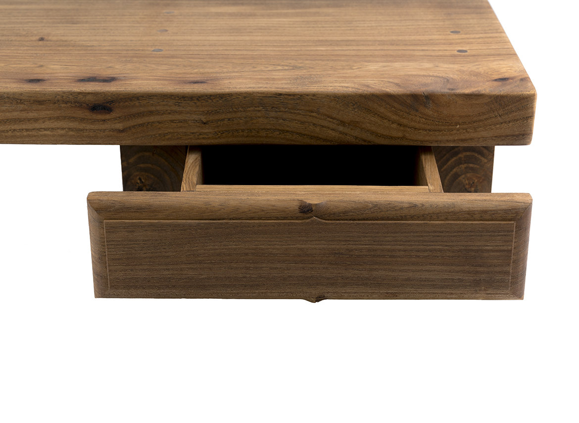 Чайный стол с ящичком для хранения # 36096, дерево, авторская, ручная работа