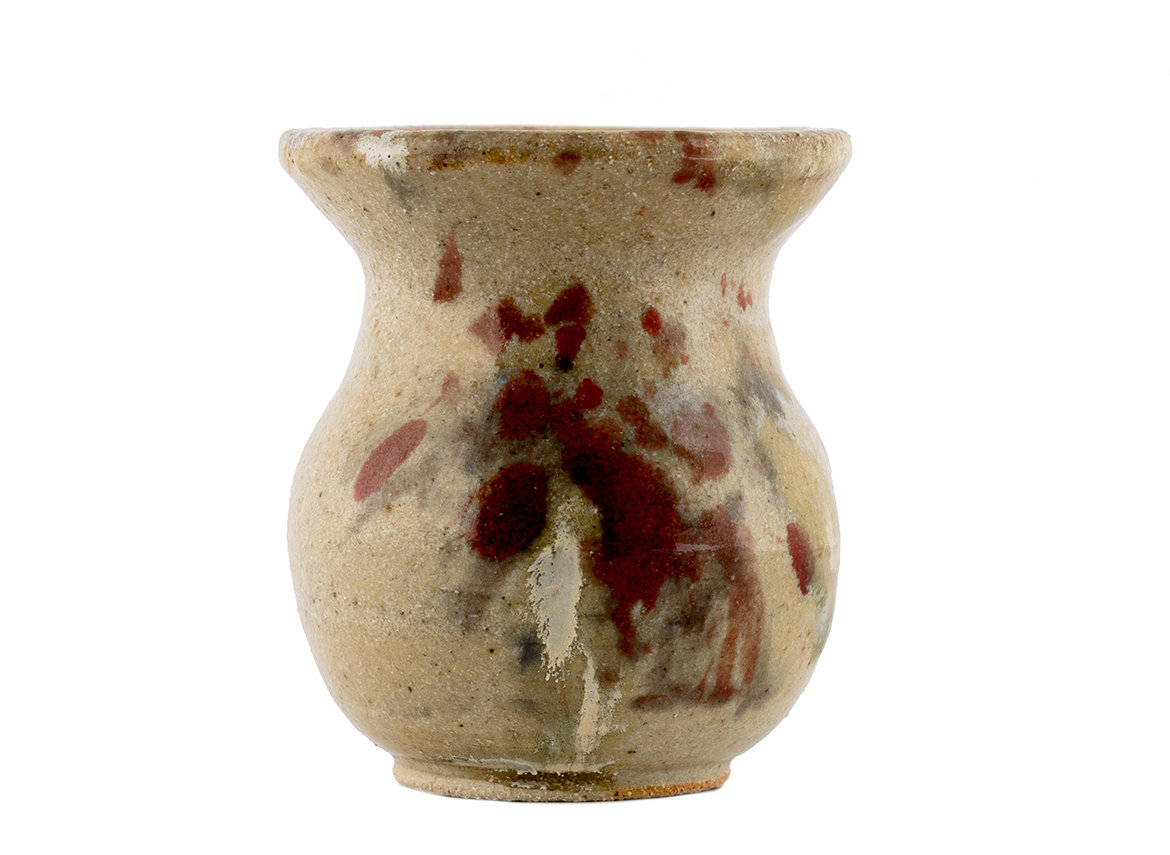 Vessel for mate (kalabas) # 36186, ceramic