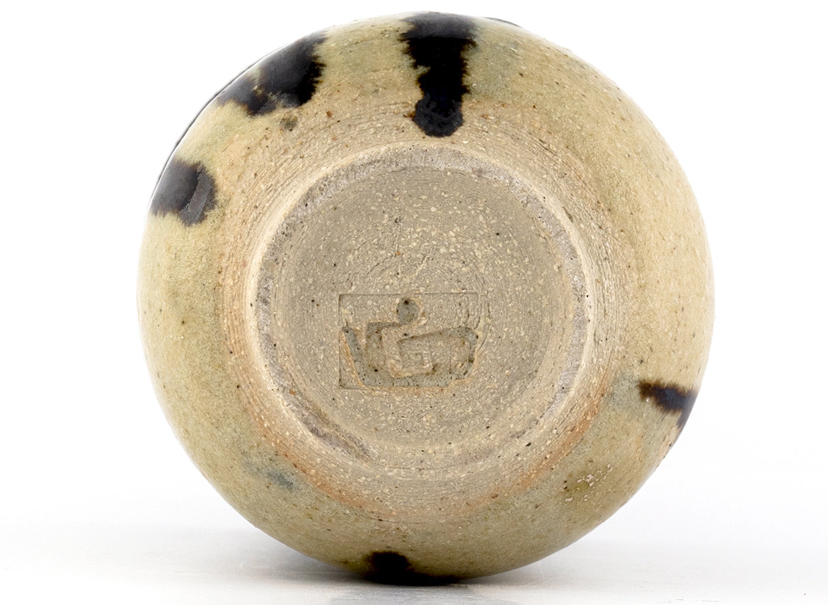 Vessel for mate (kalabas) # 36187, ceramic