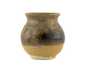 Vessel for mate (kalabas) # 36188, ceramic
