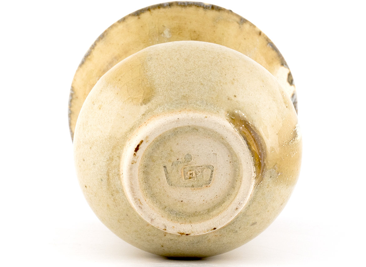 Vessel for mate (kalabas) # 36190, ceramic