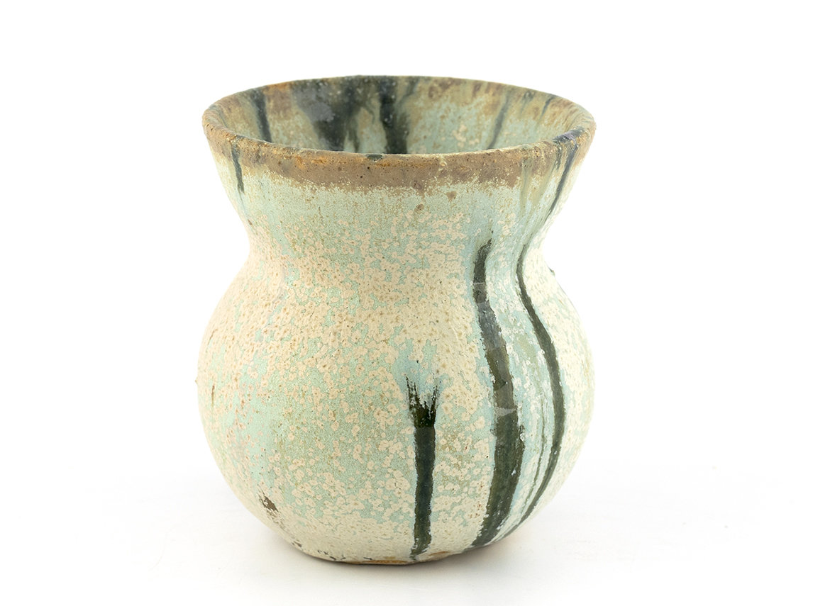 Vessel for mate (kalabas) # 36191, ceramic