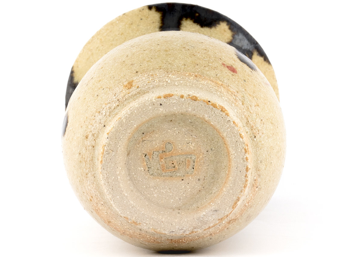 Vessel for mate (kalabas) # 36192, ceramic