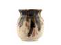 Vessel for mate (kalabas) # 36193, ceramic