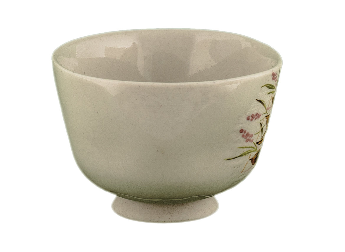 Cup # 36211, wood firing/ceramic/hand painting, 76 ml.