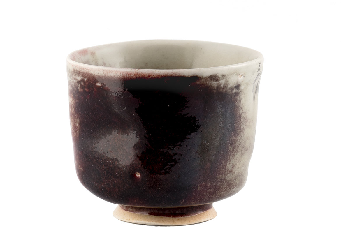 Cup # 36231, wood firing/ceramic/hand painting, 113 ml.