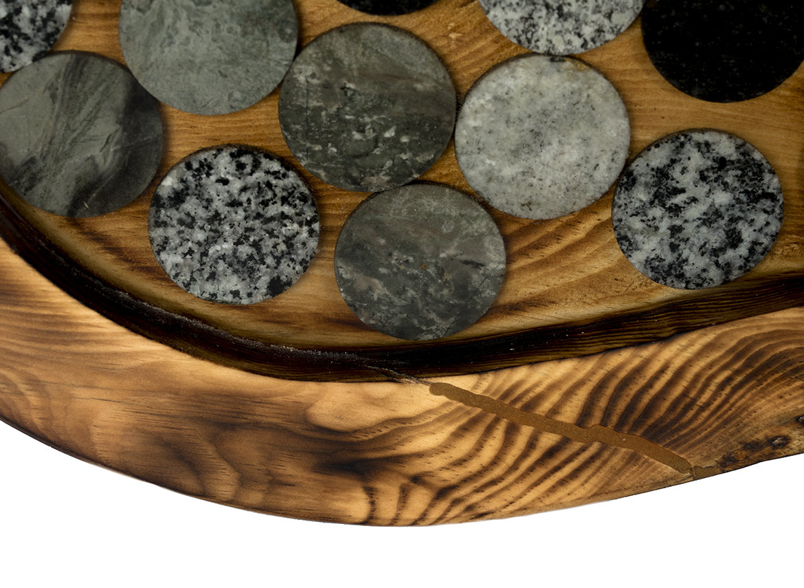 Handmade tea tray # 36292, wood, cedar