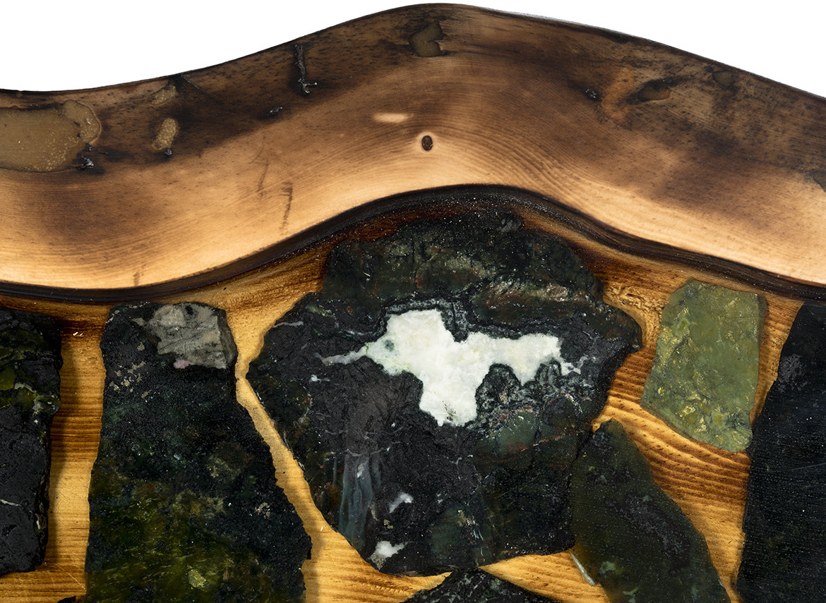 Handmade tea tray # 36295, wood, cedar