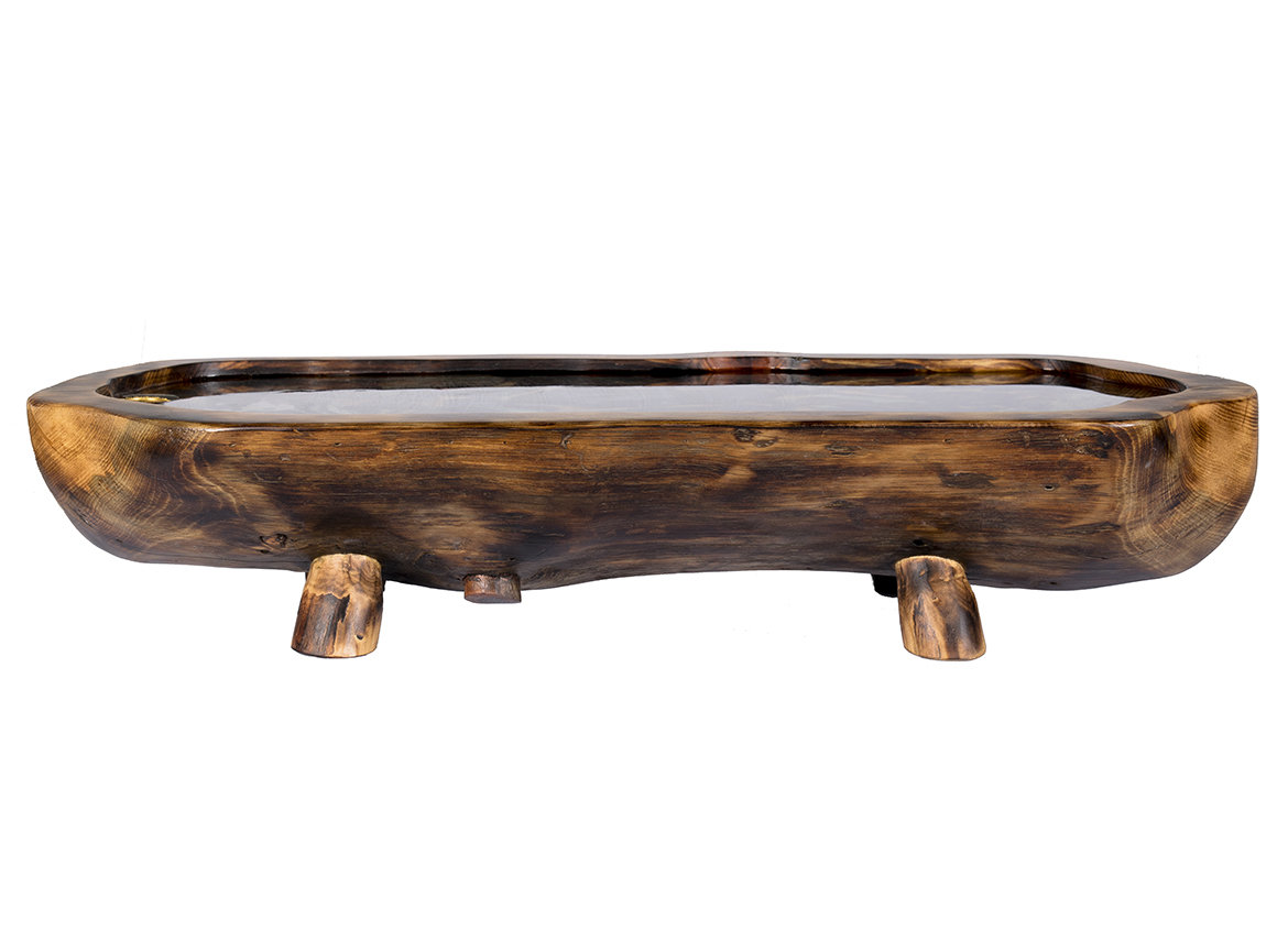 Handmade tea tray # 36301, wood, cedar