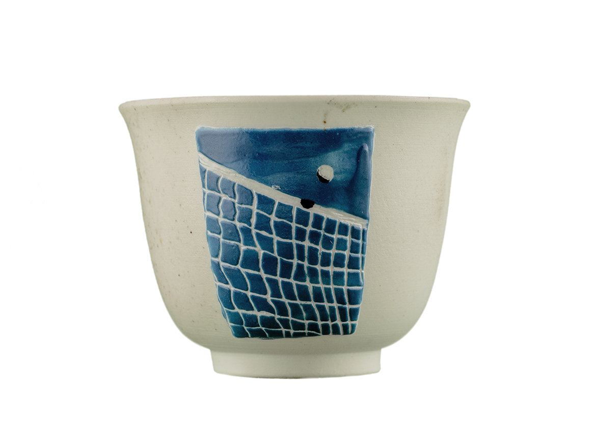 Cup # 36449, wood firing/ceramic/hand painting, 60 ml.