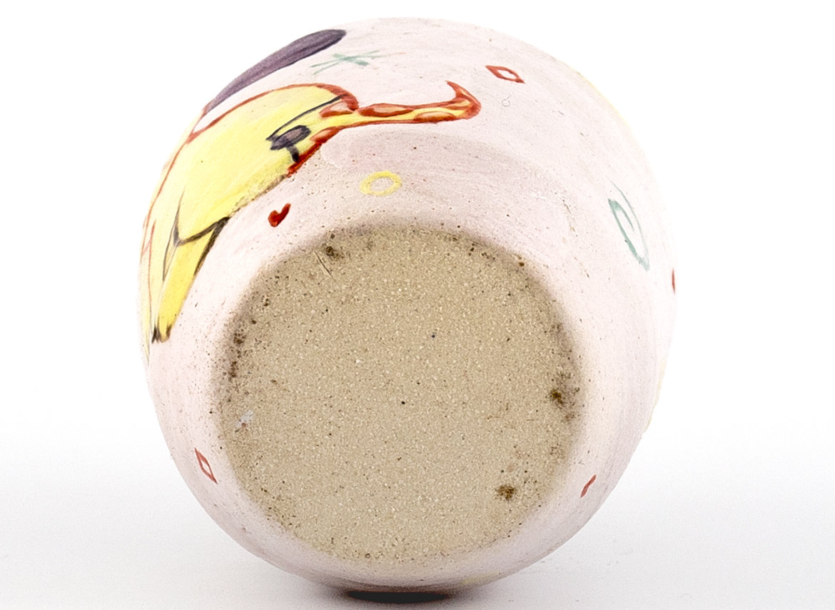 Vase # 36494, wood firing/ceramic/hand painting