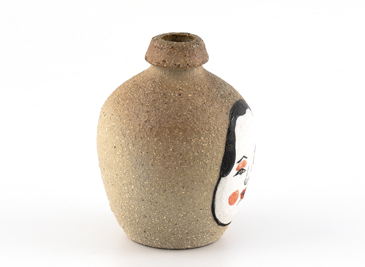 Vase # 36497, wood firing/ceramic/hand painting
