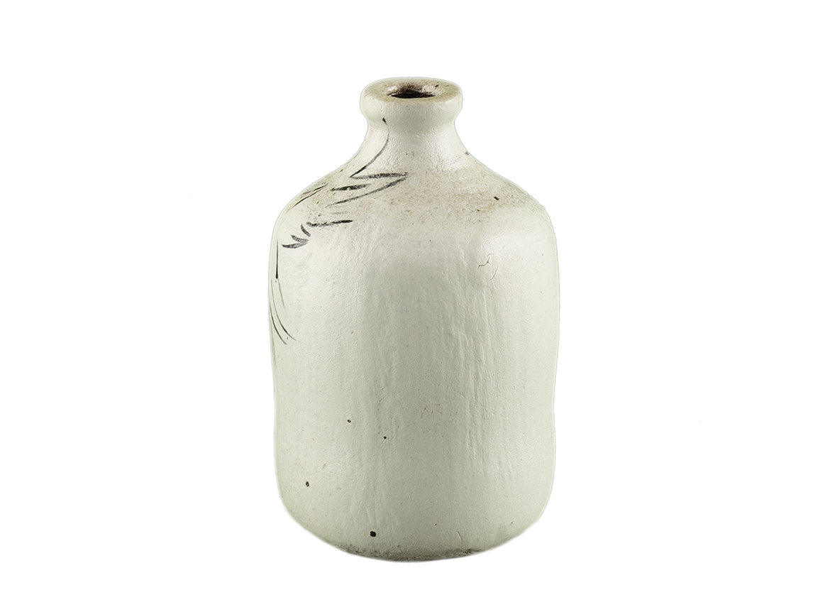 Vase # 36506, wood firing/ceramic/hand painting