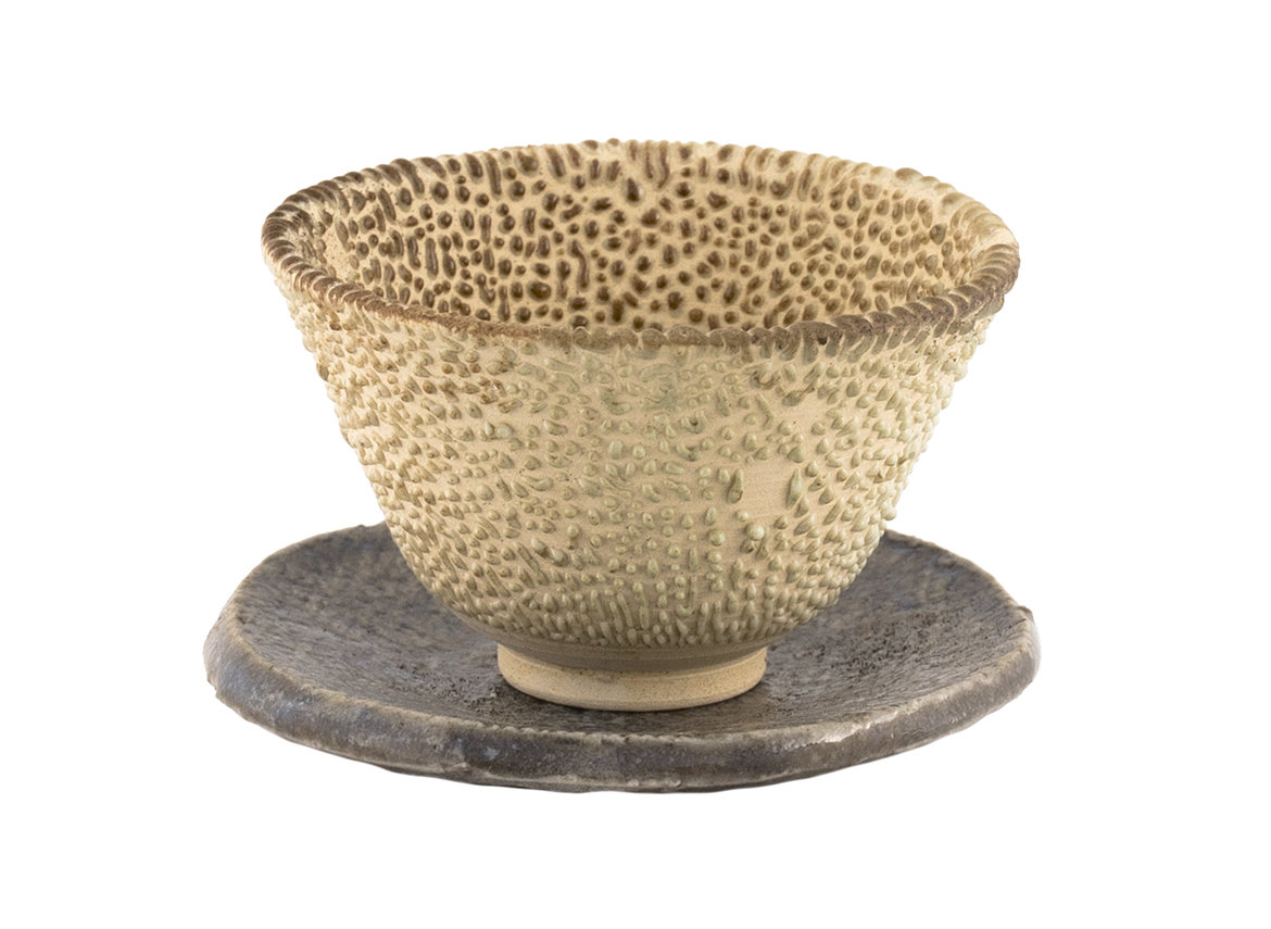 Cup stand # 36664, wood firing/ceramic