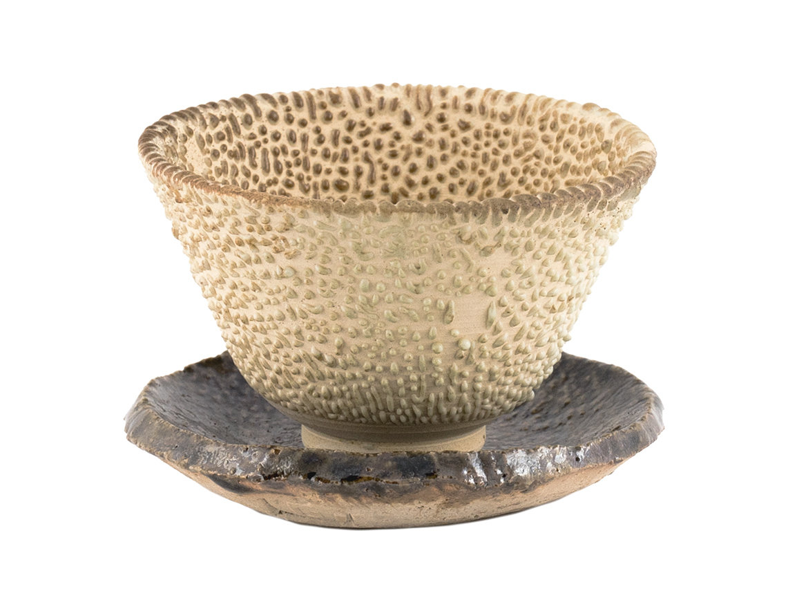 Cup stand # 36665, wood firing/ceramic