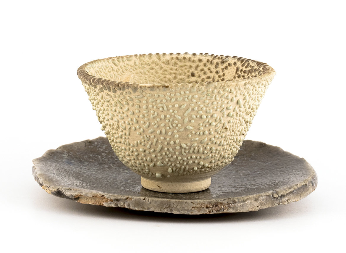 Cup stand # 36668, wood firing/ceramic