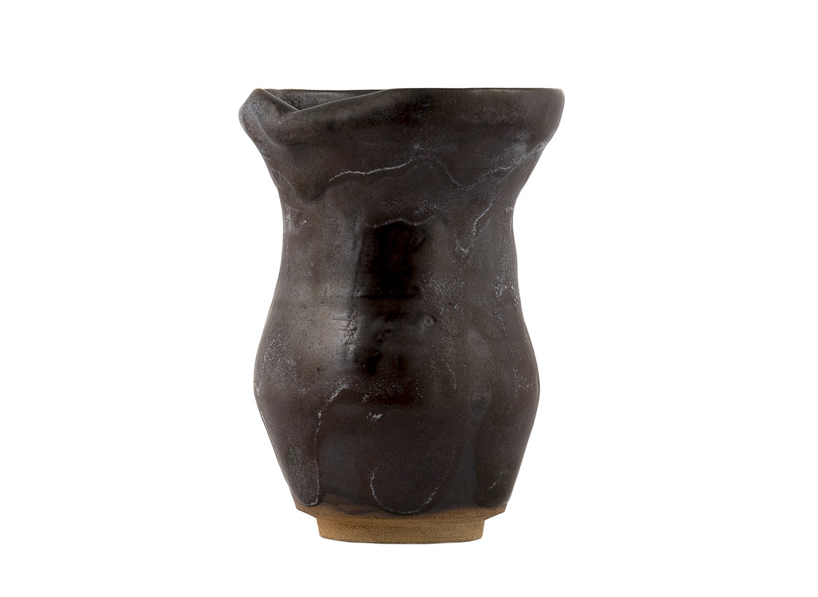 Сосуд для питья мате (калебас) # 36683, дровяной обжиг/керамика