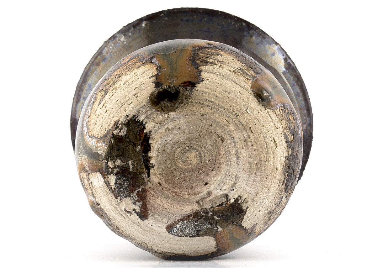 Vessel for mate (kalabas) # 36692, ceramic
