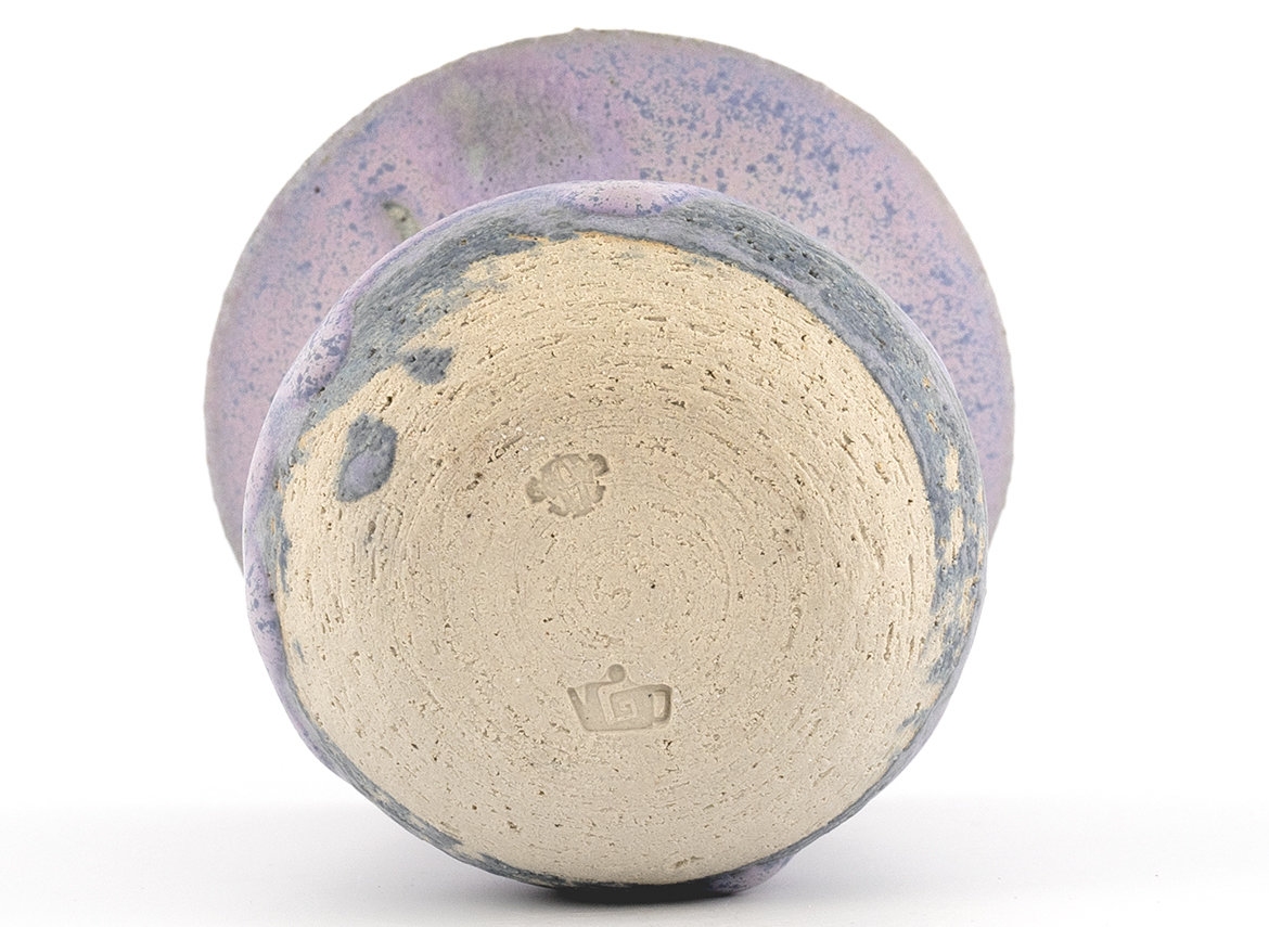 Vessel for mate (kalabas) # 36702, ceramic