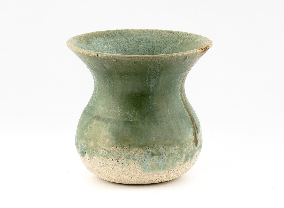 Vessel for mate (kalabas) # 36705, ceramic