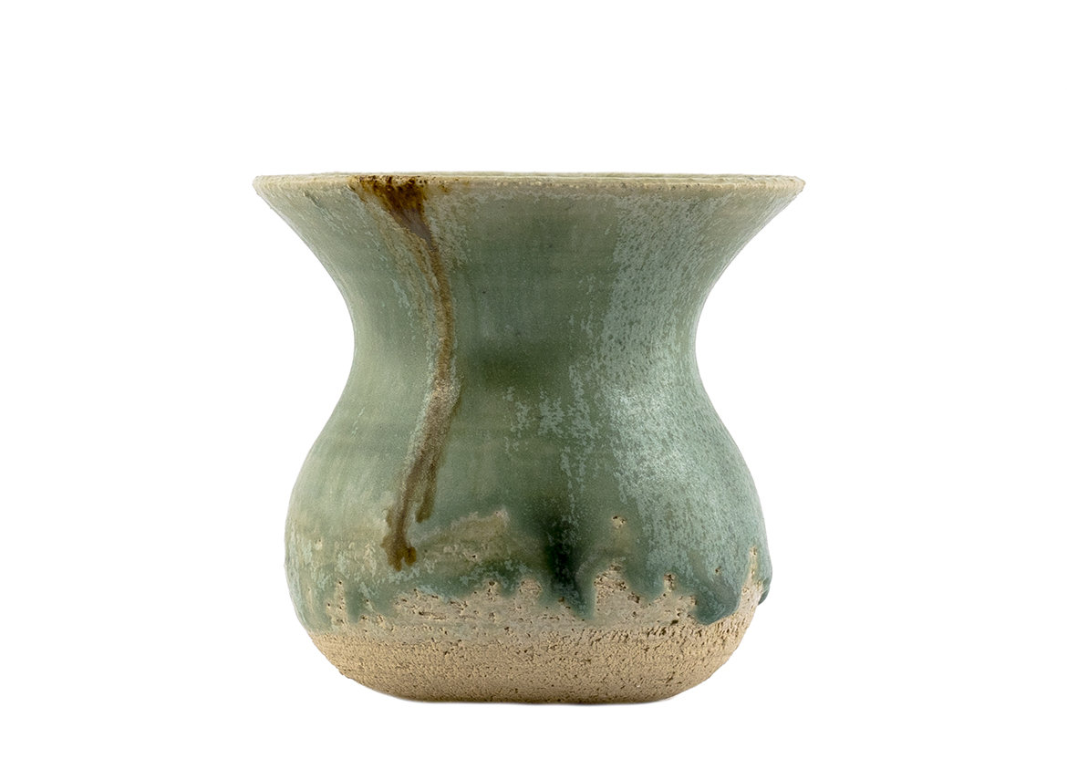 Vessel for mate (kalabas) # 36705, ceramic