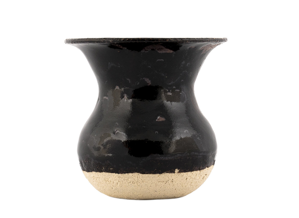 Vessel for mate (kalabas) # 36708, ceramic