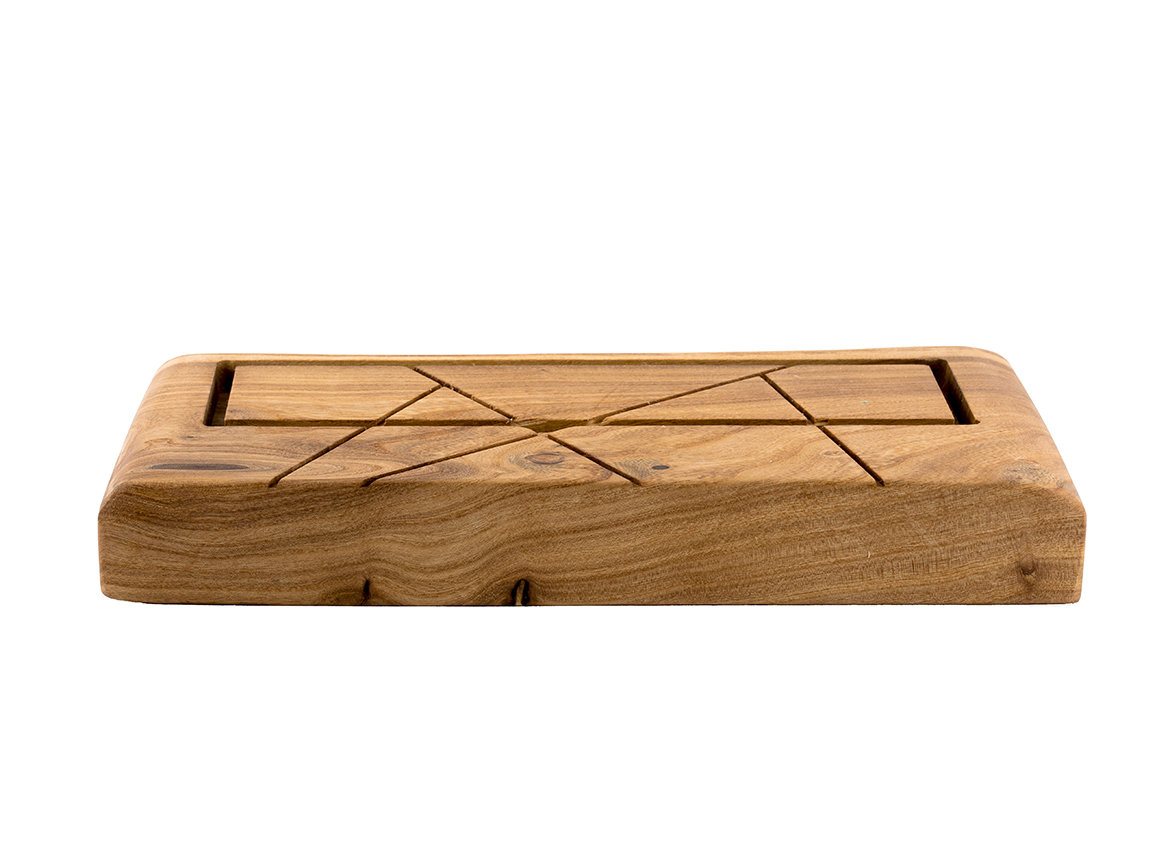 Author's handmade tea tray # 36748, wood