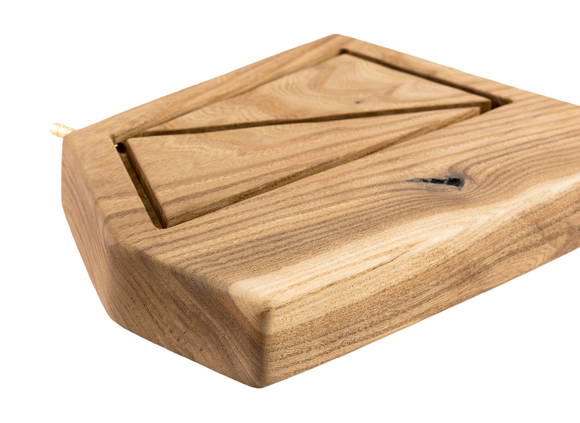 Author's handmade tea tray # 36750, wood